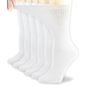 For Womens Non Binding Top Physician Approved Circulation Diabetic Crew Socks 