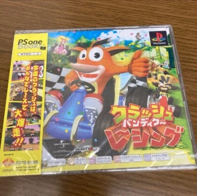 Crash Team Racing  (PS1 ) (Sony Playstation 1,1999) from japan New Unopened - Image 1 of 2