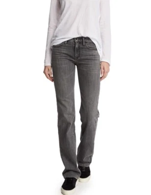 Pantalones de mezclilla para mujer Helmut Lang gris claro destruidos talla 25 nuevos con etiquetas $320 Foto 1 de 4