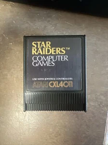 Atari 400 800 XL XE Star Raiders Spielkassette für Atari Heimcomputer, getestet - Bild 1 von 5