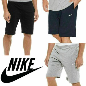 bermuda moletom nike jersey club reta masculina
