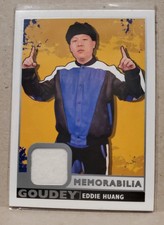 2017 Upper Deck Goodwin Champions Eddie Huang Goudey Memorabilia