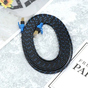 3 Meters Netzwerkkabel Der Klasse 7 LAN -Kabel Cat7-Ethernet-Kabel - Photo 1/12