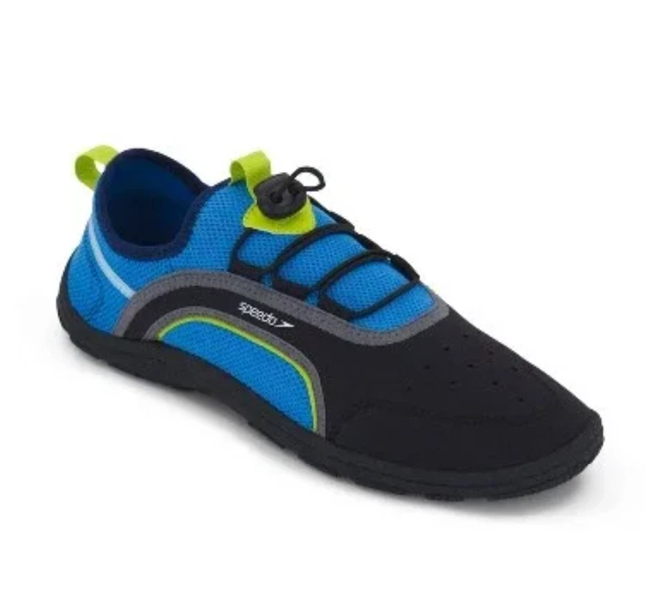 Speedo Men's Surfwalker Water Shoes Swim Aqua Quick Dry - size S 7-8