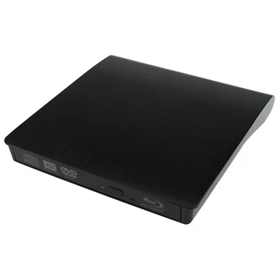 External Blu-ray Player DVD CD Burner USB 3.0 Windows Mac Laptop PC BD-R Drive - Image 1 of 4