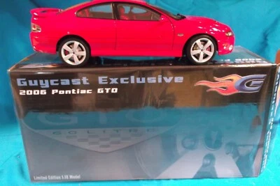 2006 PONTIAC GTO TORRID RED 1:18 GUYCAST GMP 18987 VERY LIMITED EDITION ACME - Image 1 of 4