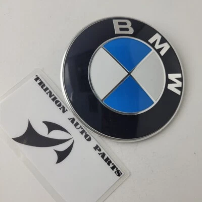 BMW 740i 1998 emblema de maletero trasero símbolo logotipo con pasador roto OEM Foto 1 de 4
