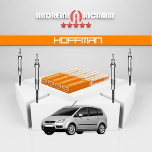 KIT 4 CANDELETTE FORD FOCUS C-MAX 1.6 TDCi 80KW 109CV 2007 -> GN047 - Foto 1 di 3