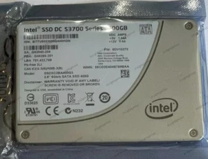 Intel S3700 400GB SSD 2.5" SATA 6Gbps Solid State Drive SSDSC2BA400G3 - Afbeelding 1 van 1