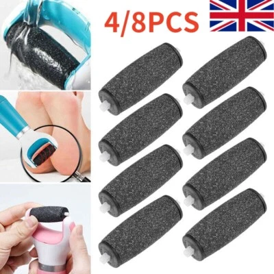 4-8X Coarse Replacement Refill Roller Head For Electric Pedicure Foot File Tool