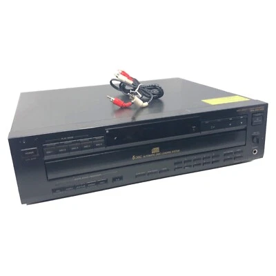 SONY 5 Disc CD Player Changer CDP-C525 Powers On For Parts Or Repair No Remote - Image 1 of 4