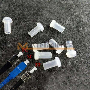 1000x Fiber Optic Cable Dust Cap tutamen FC ST SC Dust Cover Clean Connector - Picture 1 of 1
