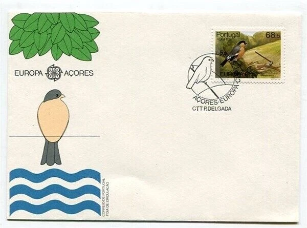 D7151 Europa CEPT 1986 Birds - Nature Conservation FDC Portugal Açores - Image 1 of 1