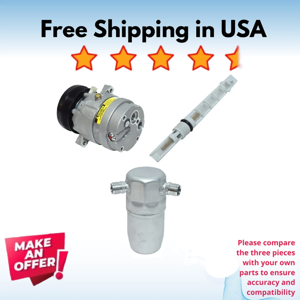 Kit Compresor A/C Fit Buick LeSabre 1998-1999, Buick Park Avenue 1998-1999 Foto 1 de 4