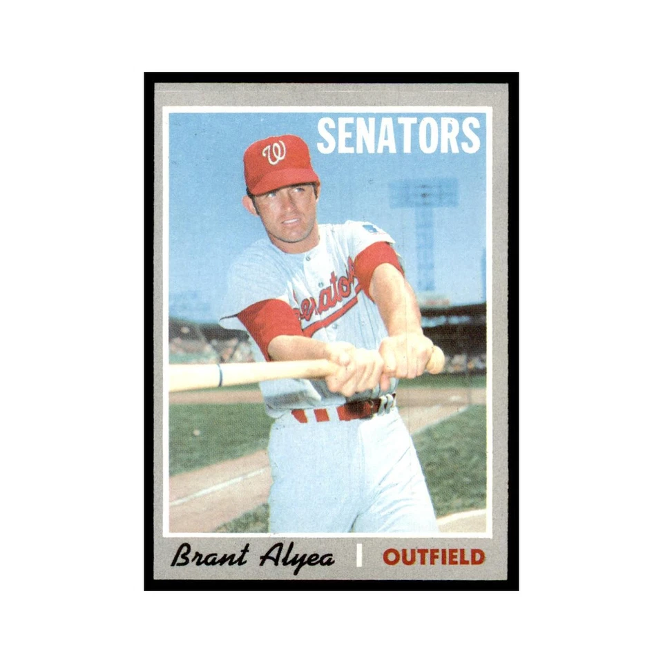1970 Topps Brant Alyea Washington Senators #303 - Image 1 of 3