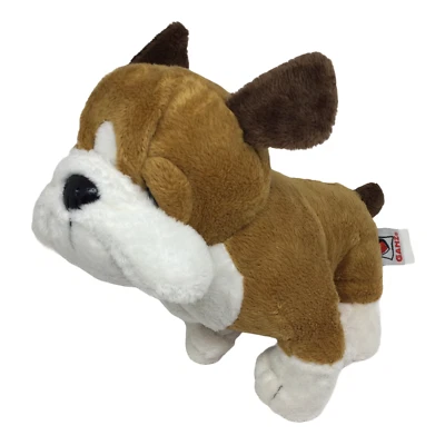 Ganz Webkinz Bulldog HM126 Brown Plush Animal Dog - Image 1 of 4