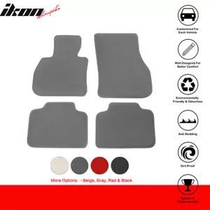Fits 17-23 Mini Cooper Countryman Nylon Floor Mats Liner Front Rear Carpet - Picture 1 of 39