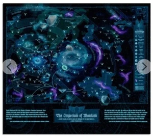 Carta Galáctica Edición Limitada. Herejía de Horus. El Imperio de la Humanidad - Imagen 1 de 2