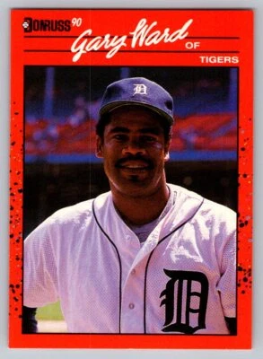 1990 Donruss # 621 - Gary Ward - Detroit Tigers - Image 1 of 2