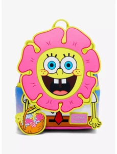 Loungefly x SpongeBob SquarePants Flower Power Mini Backpack - Picture 1 of 4