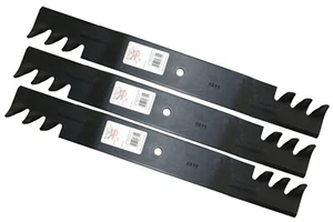 60" Rotary 6311 Lawn Mower Gator Blade Set Country Clipper H-2122 H-2203 1/2" CH - Picture 1 of 2