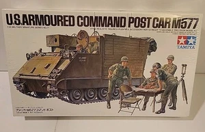 Tamiya U.S. Blindado Puesto de Mando Coche M577 Escala 1/35 Modelo Raro Kit Sellado - Imagen 1 de 6