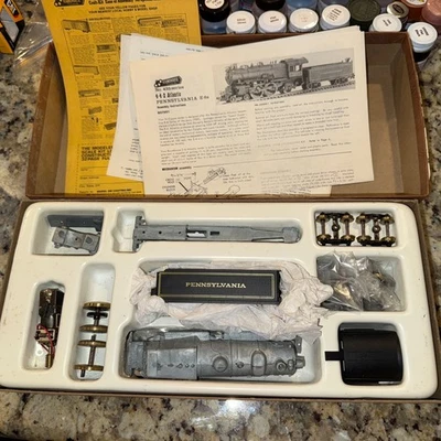 Roundhouse 435 HO Scale Atlantic 4-4-2 Steam Locomotive Pennsylvania E6 - Image 1 of 4