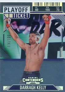 2025 Panini Contenders PFL DARRAGH KELLY #30 Playoff Ticket #114/199 - Picture 1 of 2