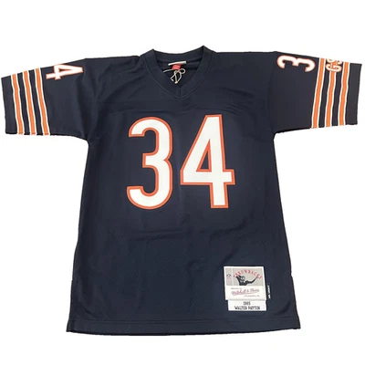 Camiseta deportiva Mitchell & Ness Walter Payton #34 1985 Bears talla pequeña 36 nueva con etiquetas para hombre Foto 1 de 4