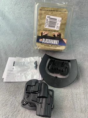Blackhawk Serpa Concealment Holster S&W J-Frame 2" Right Hand Black #20 NEW - Image 1 of 4