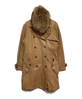 AVIREX Belle SHEEPTRENCHCOATWITHFUR bege 6291014 - Imagem 1 de 4