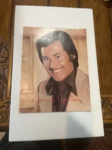 1980 Wayne Newton Aladdin Hotel And Casino Concert Souvenir Program  - Imagen 1 de 4