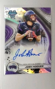 2024 Bowman Best University Josh Hoover Auto TCU Horned Frogs - Bild 1 von 1