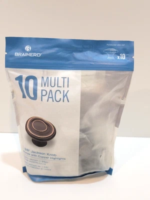 Brainerd 1-3/8in. Jackson Knob Bronze w/Copper Highlights P24423W-VBC-SP (10 PK) - Image 1 of 4