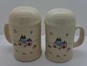 Shaker sale e pepe vintage International Heartland in gres fattoria - Foto 1 di 5