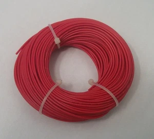 22 AWG tinned copper stranded hook up wire, 100 feet RED UL1007 - Picture 1 of 1