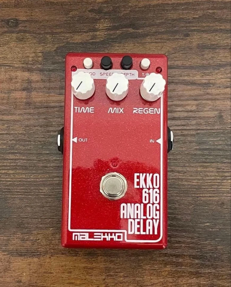 Pedal de retardo analógico Malekko Ekko 616 MkII usado Foto 1 de 3
