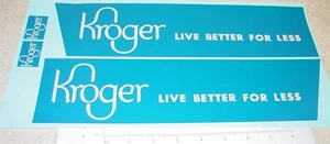 Dunwell/Buckeye Kroger Stores Semi Sticker Set Paar DW-006 - Bild 1 von 1