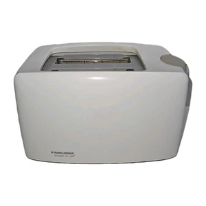 Black & Decker Toast-it-all 2 Slice Toaster Cool Touch Safety Heat Control - Picture 1 of 5