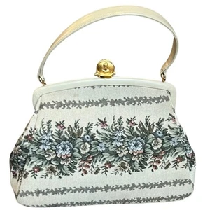 60er Jahre Vintage Bienen Davis | Floral Tapestry Bag. OVP! - Bild 1 von 15