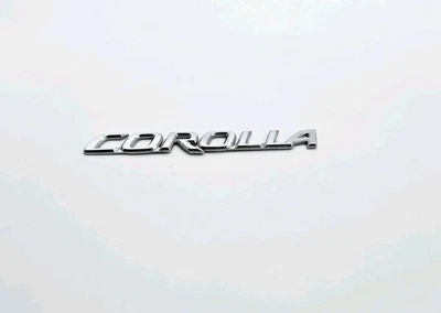 2003-2008 TOYOTA COROLLA TAMPA TRASEIRA PORTA-MALAS EMBLEMA LOGOTIPO EMBLEMA SÍMBOLO FABRICANTE DE EQUIPAMENTO ORIGINAL - Imagem 1 de 3