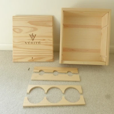 Caja de vino tinto Verite Le Desir 2017 Foto 1 de 4