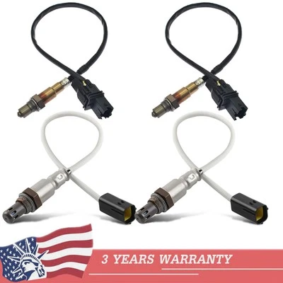 4pcs Oxygen O2 Sensor for 2007 2008 Infiniti M35 FX35 3.5L Upstream+Downstream - Image 1 of 4