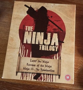 The Ninja Trilogy Blu-Ray EUREKA OOP Mint, Cannon Films, Enter/Revenge/Ninja III - Picture 1 of 3