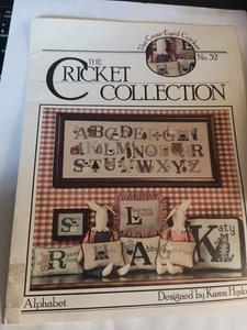 Cross-Eyed Cricket Collection 032 1986 ALPHABET 416x161 Karen Hyslop Leaflet S1 - Picture 1 of 1