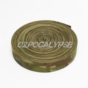 1 Metre Australian Multicam 25mm Webbing - AMCU Army Military Camouflage Tbas - Picture 1 of 7