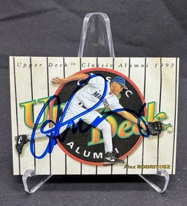 Alex Rodriguez Autograph Signed 1994 Upper Deck #298 Classic Alumni Mariners - Picture 1 of 2