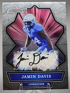 2021 Wild Card Alumination Jamin Davis Rookie RC Auto New York Jets Kentucky - Picture 1 of 2