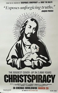 Christspiracy Original Movie Poster 27X40 Film Official DS Vegan - Picture 1 of 1