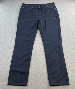 Polo Ralph Lauren Pants Mens 34x30 Navy Blue Classic Chino Straight Leg Casual - Picture 1 of 12